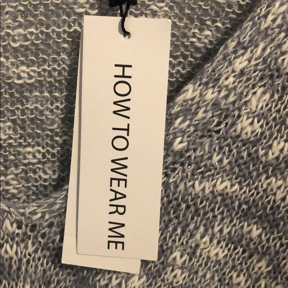 Bcbgeneration Twist-front Cropped Sweater In Eventide - Picture 6 of 15